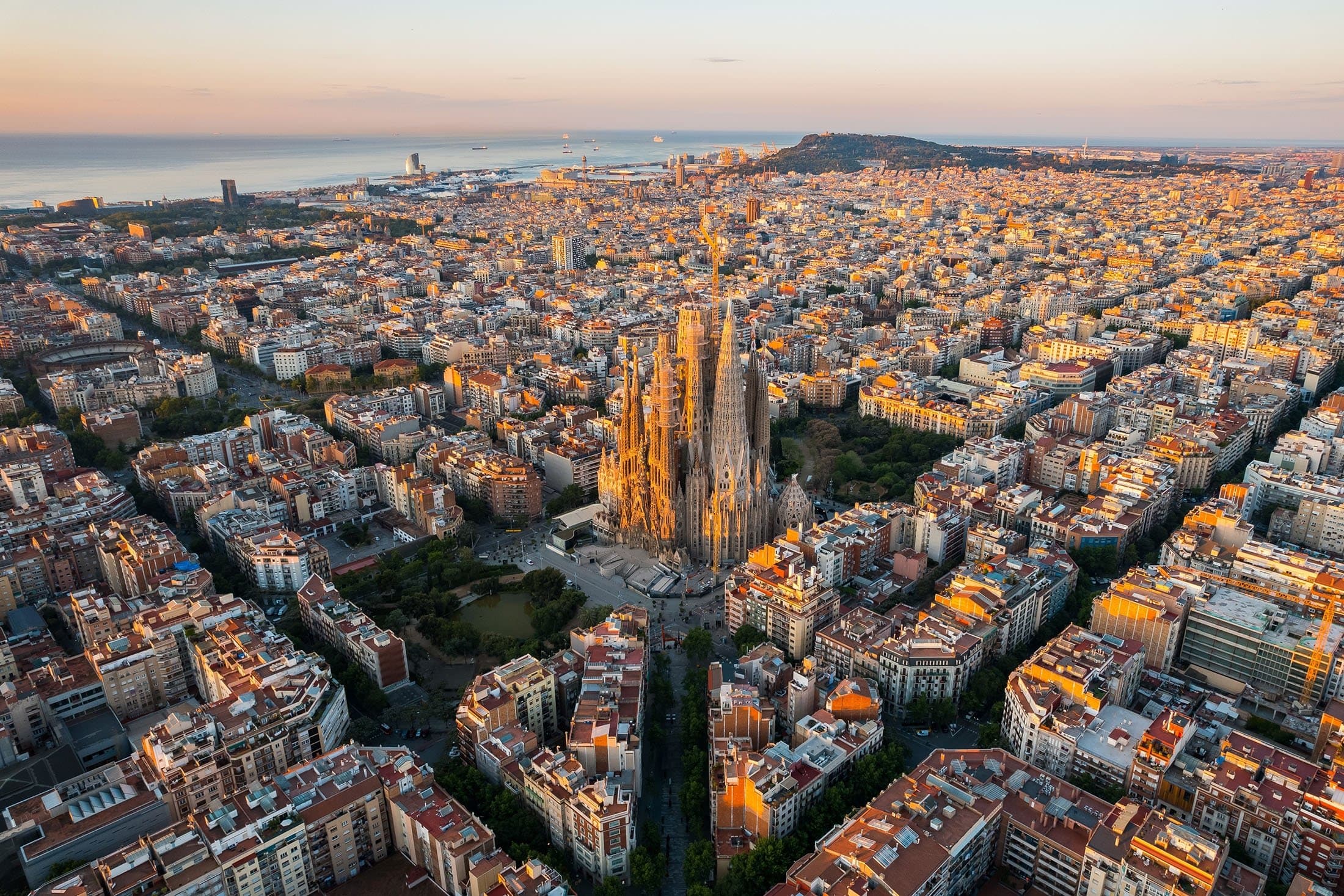 Vue de Barcelone